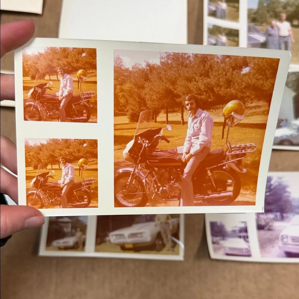 Vintage Photo Collection Display Album Pages